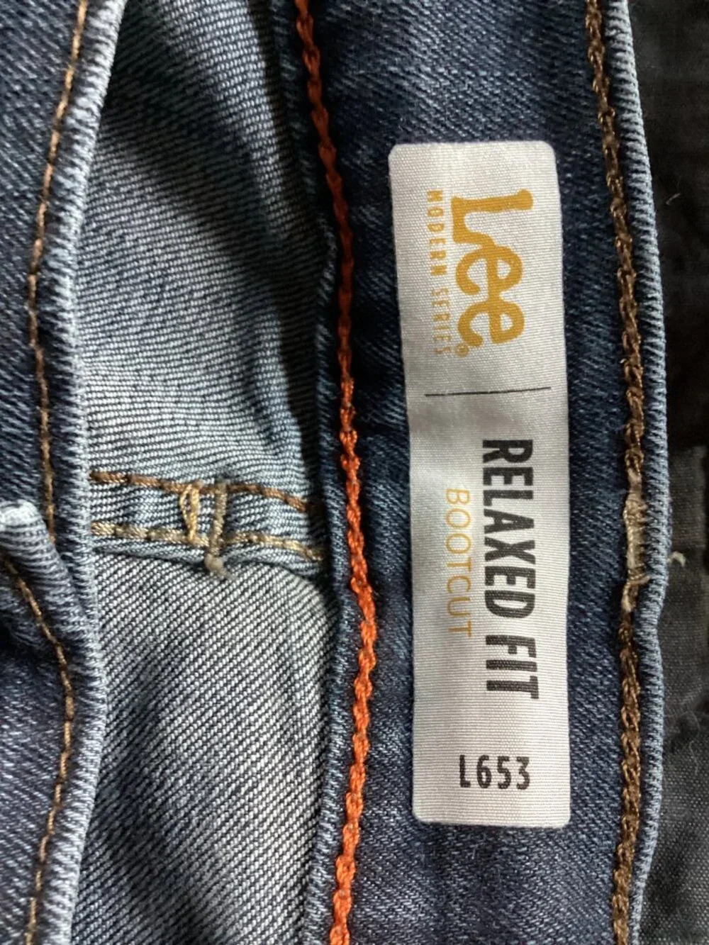 Mens Lee Jeans 36x36 Tall modern fit bootcut preowned